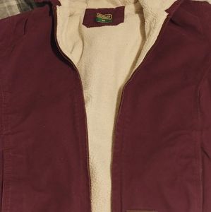 Girl's Canvas winter coat